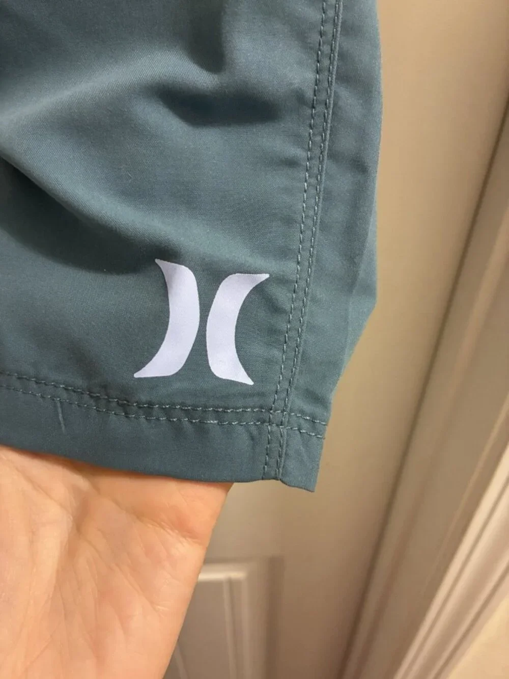 Hurley One And Only Board Shorts In Teal Size 38 With 21” Outseam